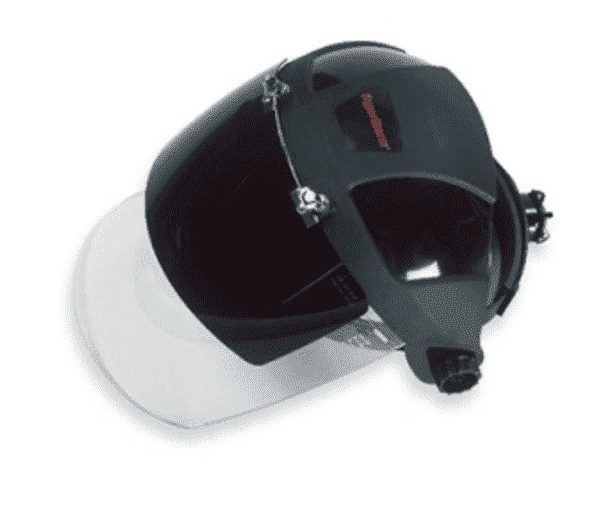 Hypertherm Dual Face Shield Helmet, Shade 6 (for <60A)